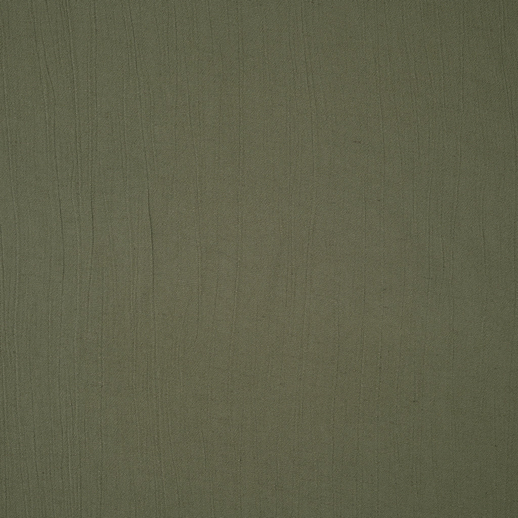 Kreppviskose Leinenmix Olivgrün