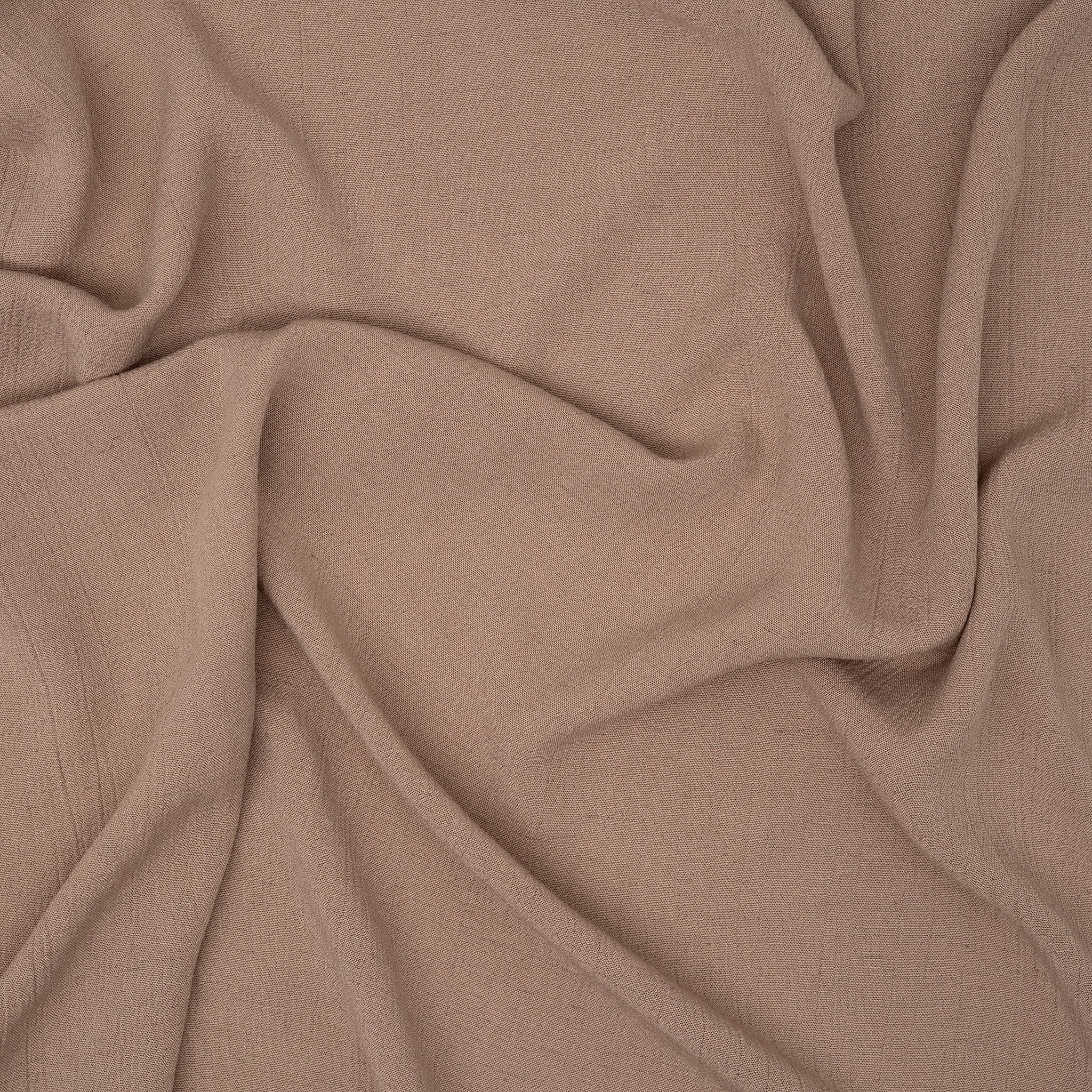 Kreppviskose Leinenmix Taupe | Stoffwerk