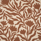 Kuschelsweat Naturbelassen Blumen | Stoffwerk