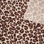 Kuschelsweat Naturbelassen Leo Dunkelbraun Braun | Stoffwerk