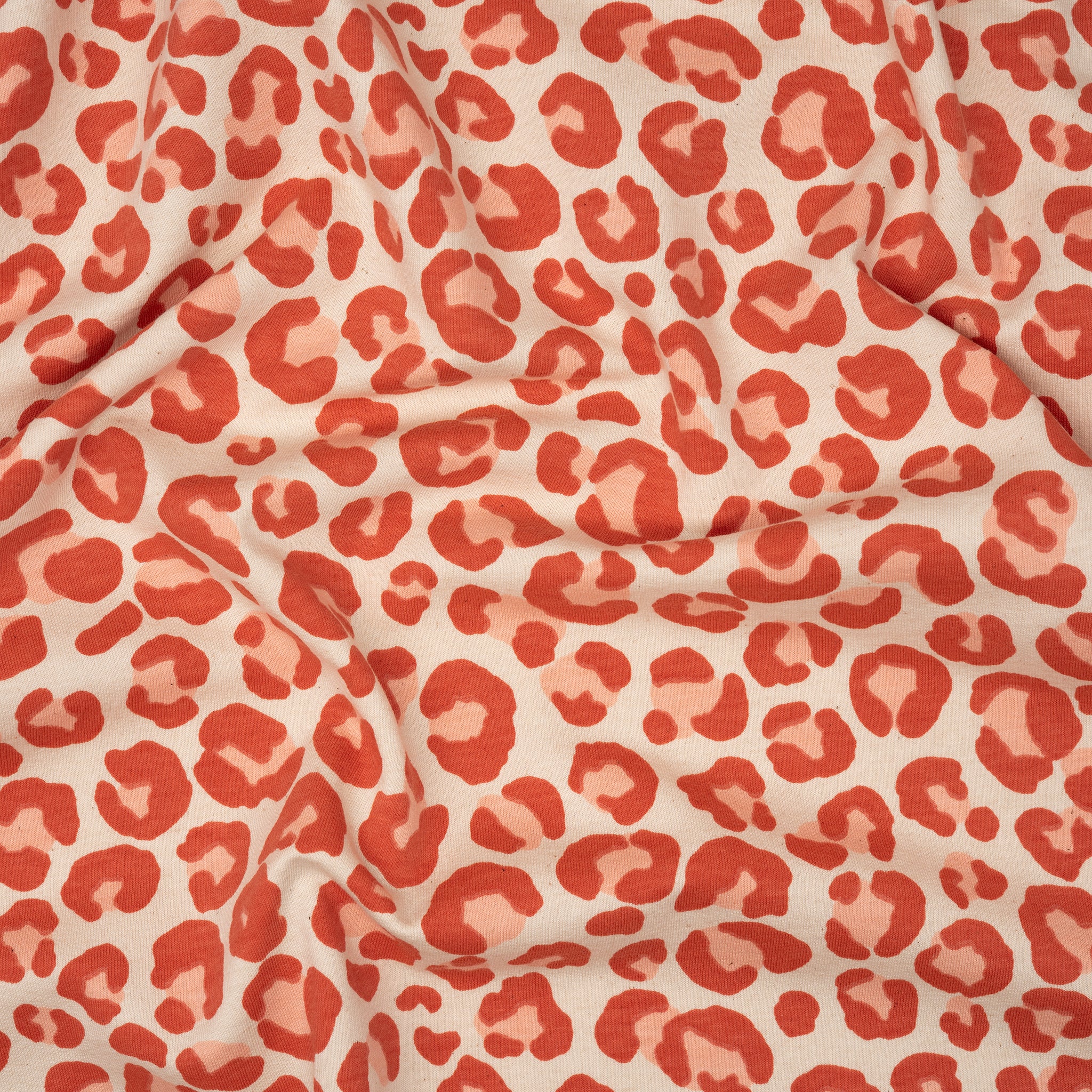 Kuschelsweat Naturbelassen Leo Orange Apricot