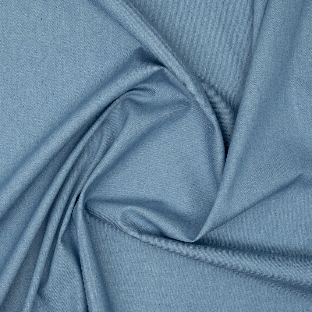 Leichter Jeansstoff Gewaschen Hellblau