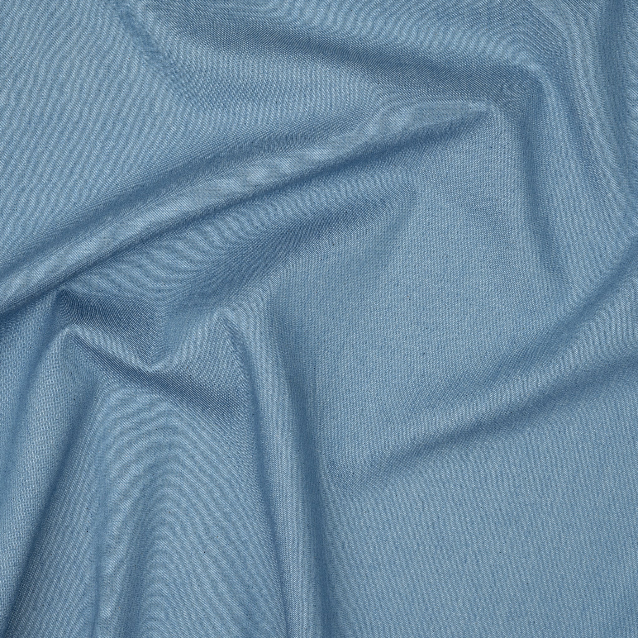 Leichter Jeansstoff Gewaschen Hellblau