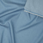 Leichter Jeansstoff Gewaschen Hellblau