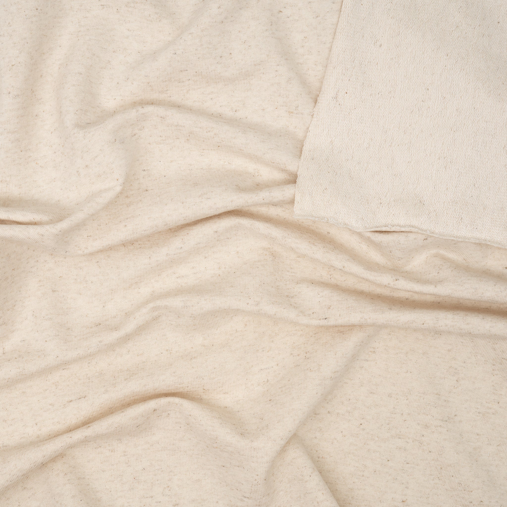 Leinen French Terry Naturbelassen