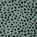 Leinen Viskose Dots Rauchgrün | Stoffwerk