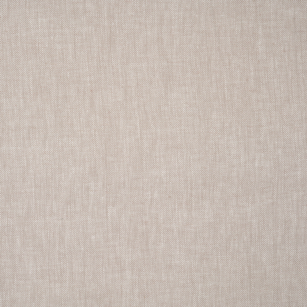 Leinenmix Fischgrät Beige | Stoffwerk