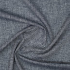 Leinenmix Fischgrät Marineblau | Stoffwerk