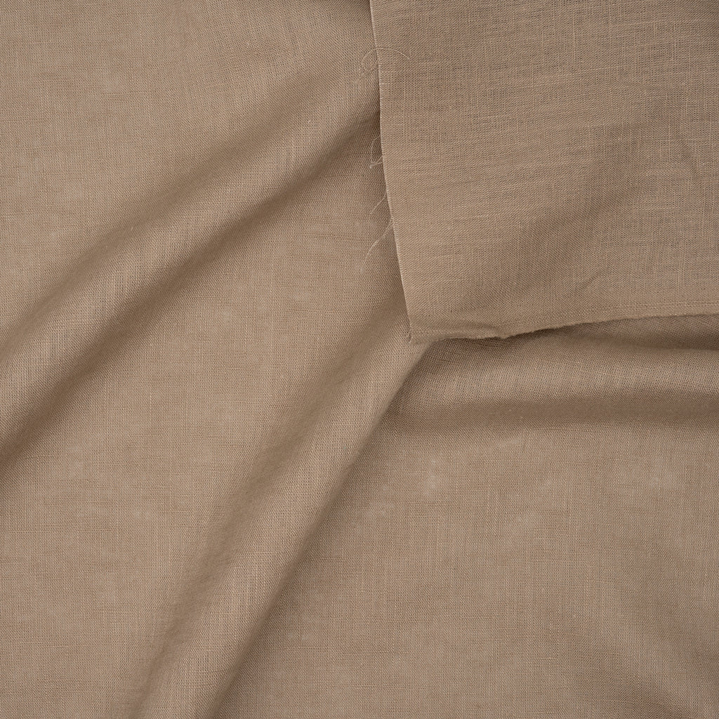 Leinenmix Gewaschen Cappuccino 170g/m² | Stoffwerk