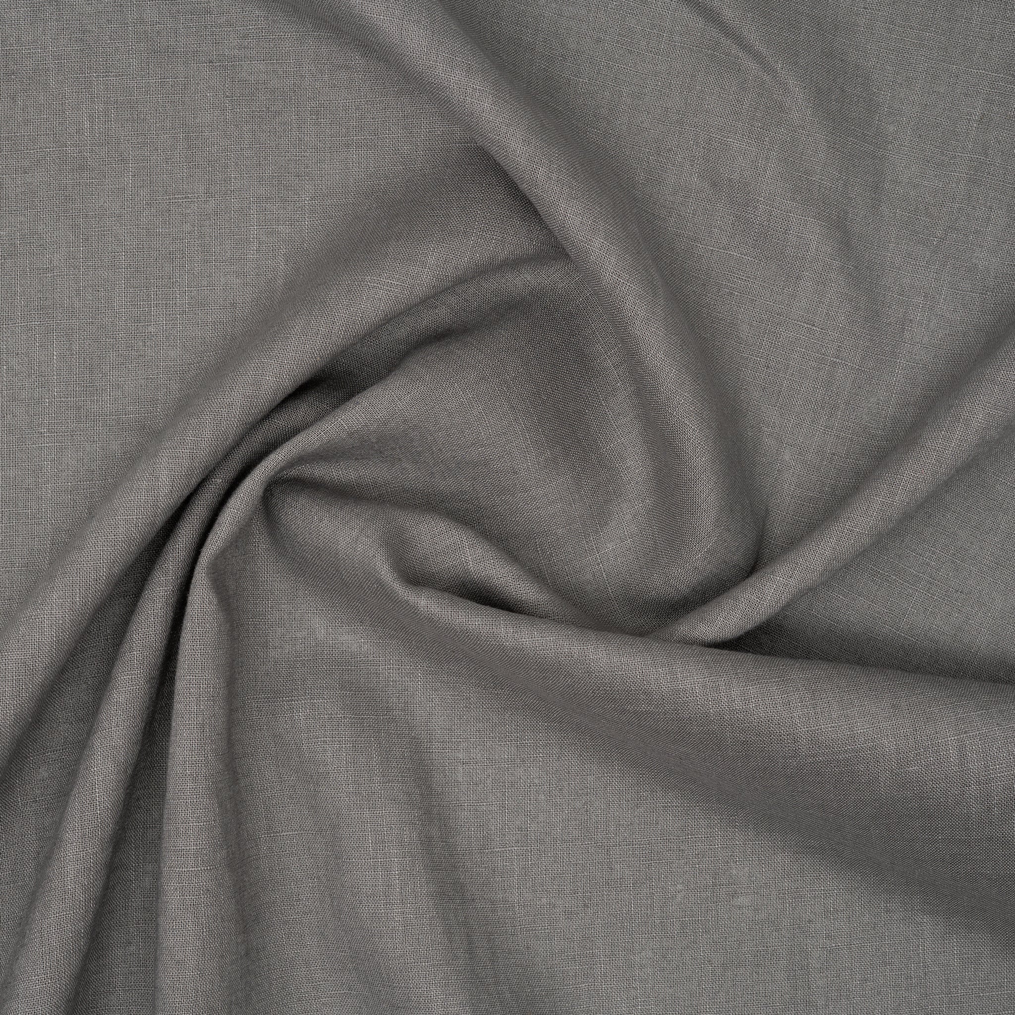 Leinenmix Gewaschen Grau 170g/m² | Stoffwerk