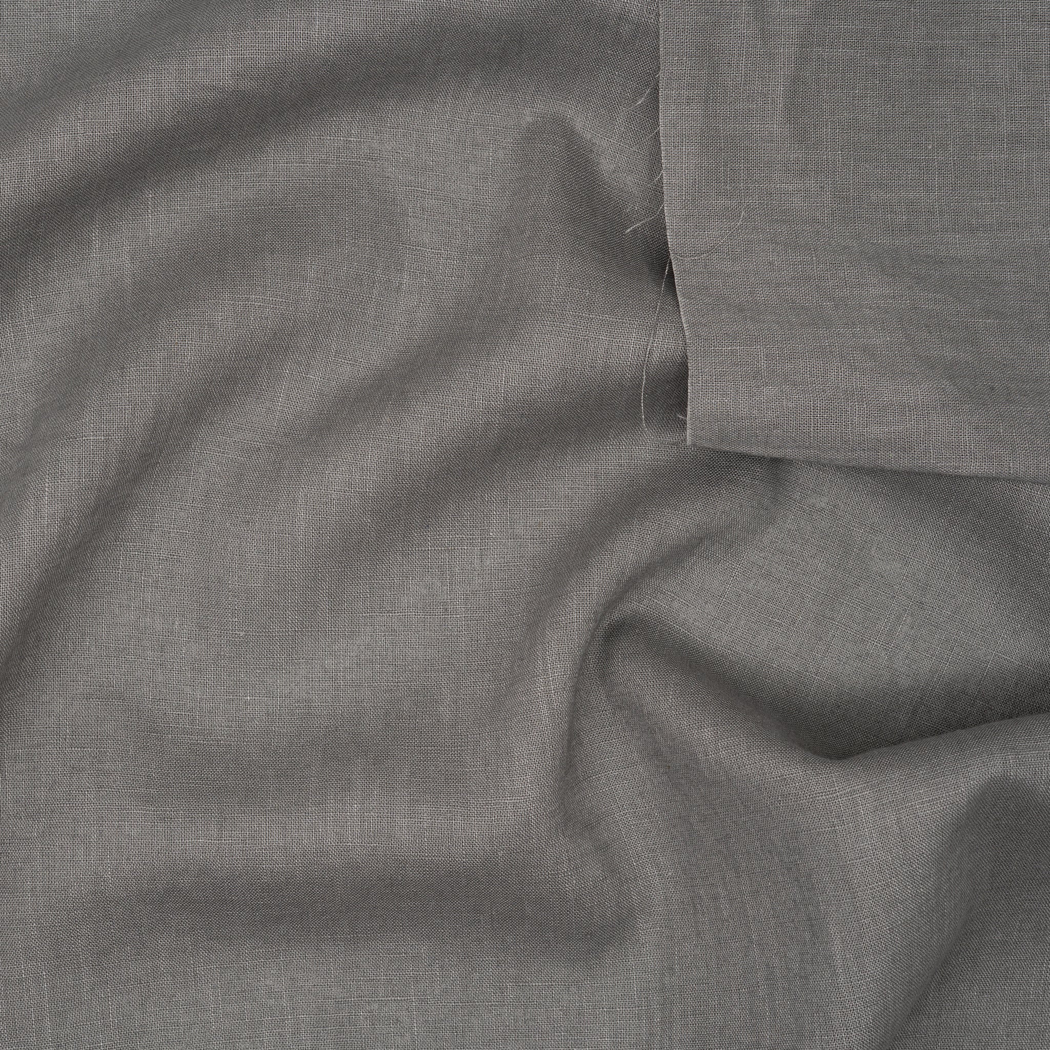 Leinenmix Gewaschen Grau 170g/m² | Stoffwerk