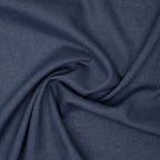 Leinenmix Gewaschen Jeansblau 170g/m² | Stoffwerk
