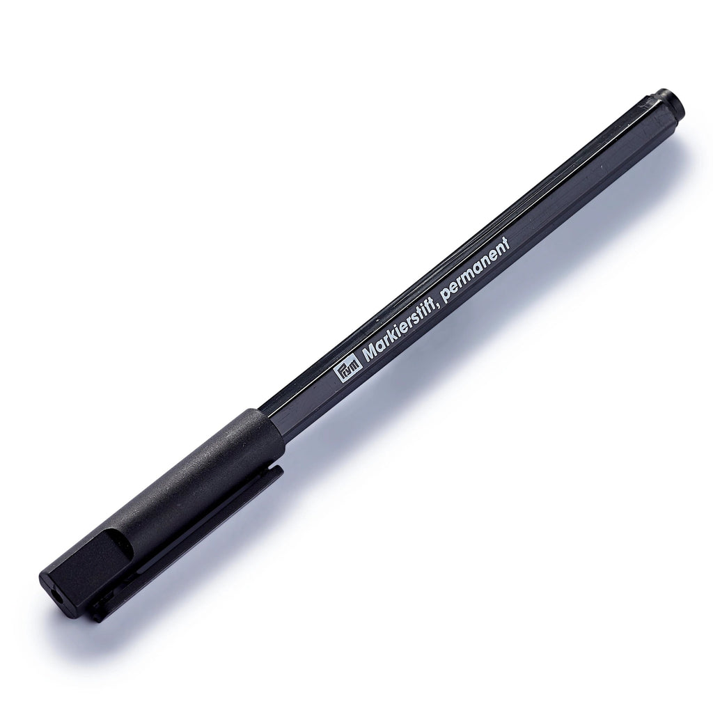 Markierstift permanent schwarz