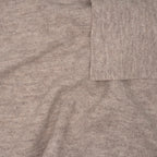Merinowolle Walk Beige Meliert | Stoffwerk