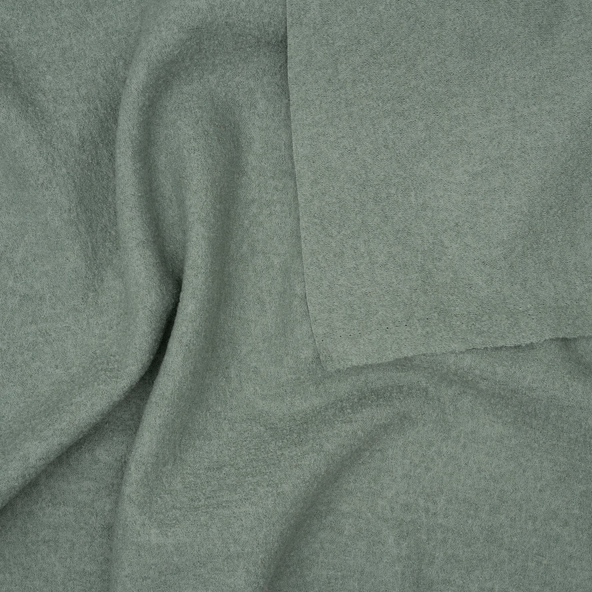 Merinowolle Walk Dunkles Mint | Stoffwerk