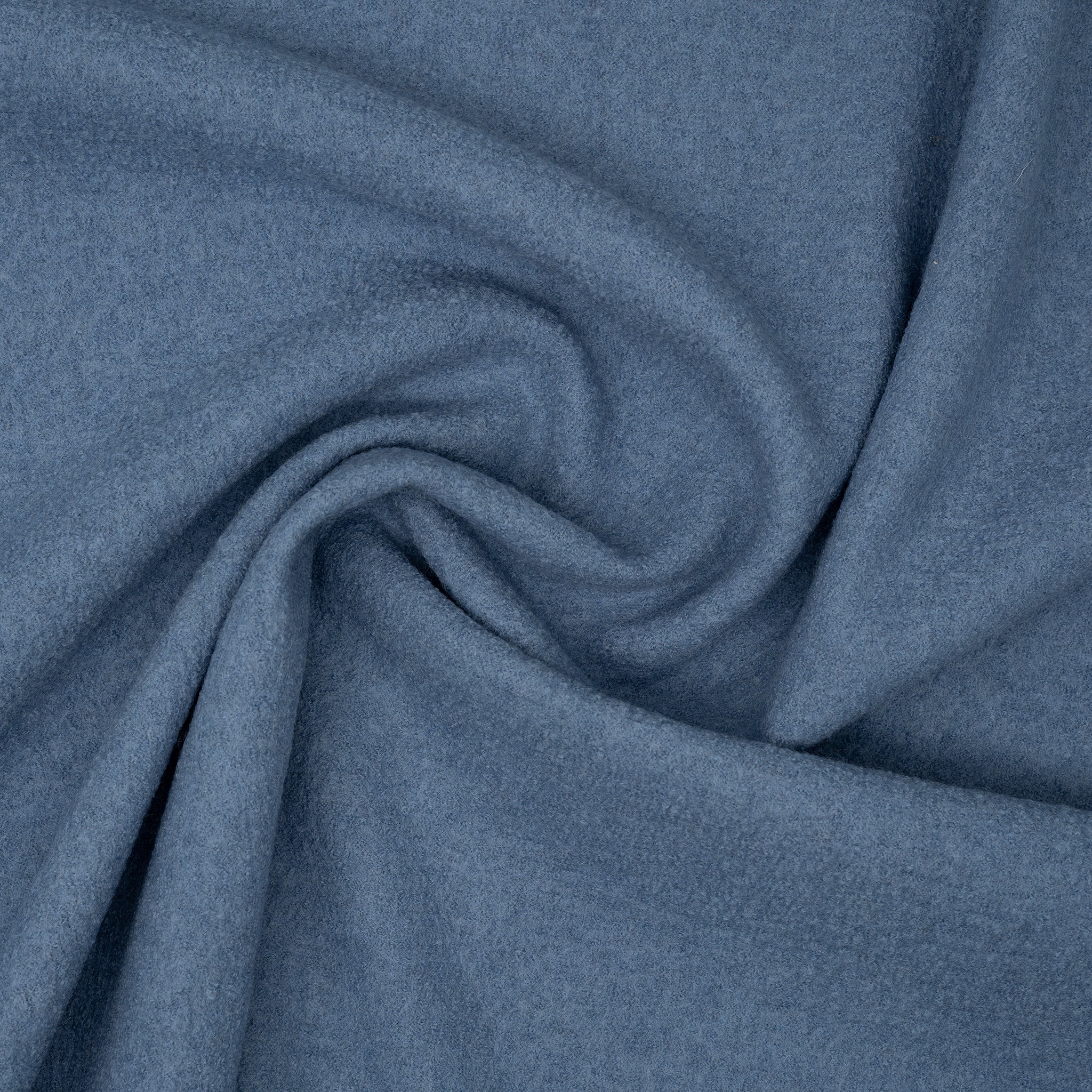 Merinowolle Walk Rauchblau | Stoffwerk
