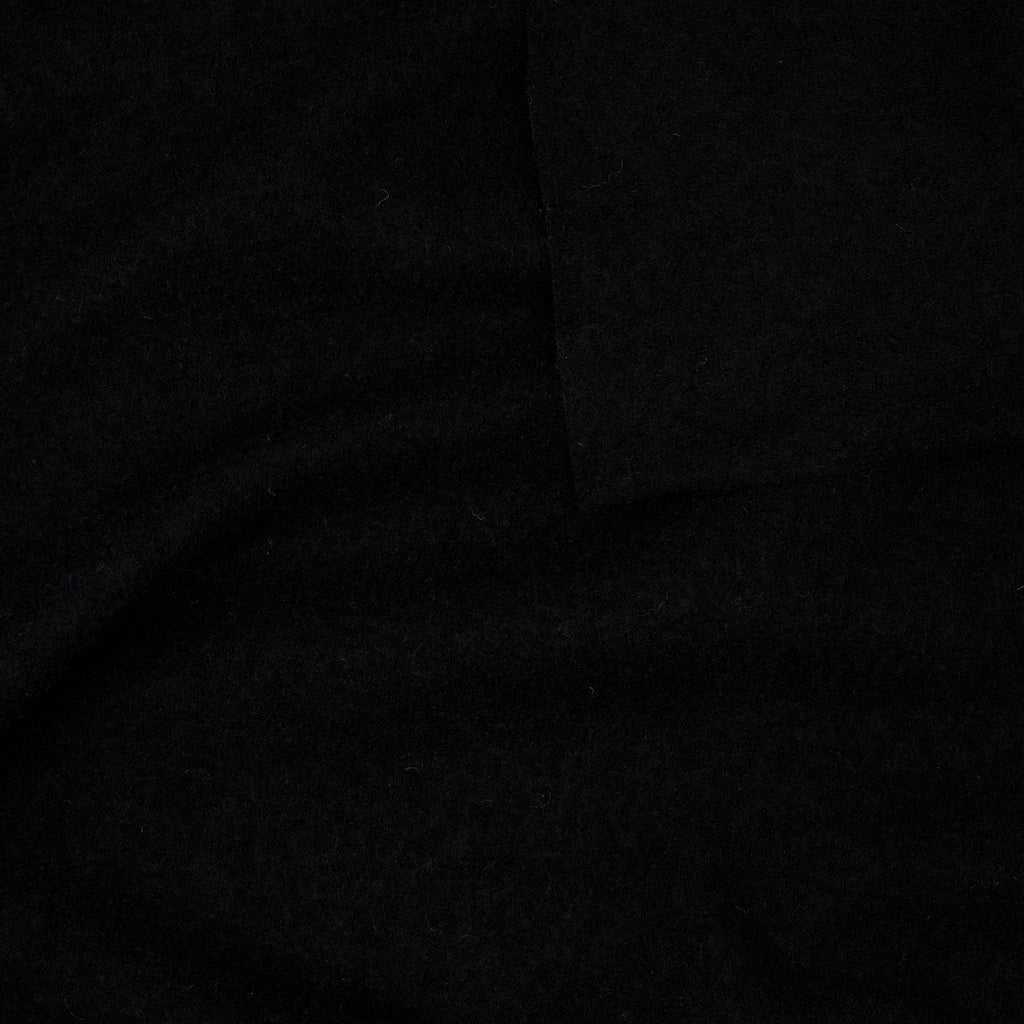 Merinowolle Walk Schwarz | Stoffwerk