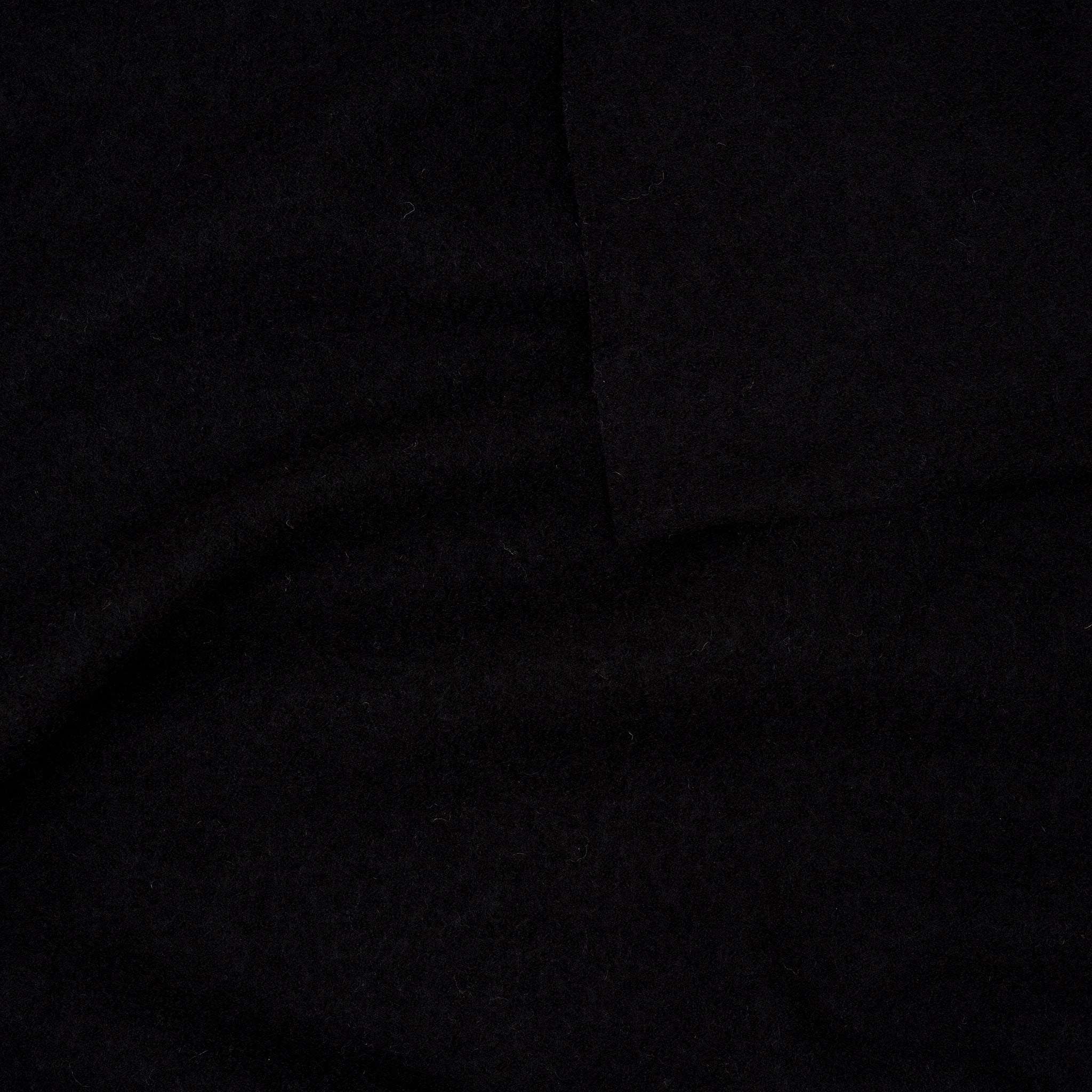 Merinowolle Walk Schwarz | Stoffwerk