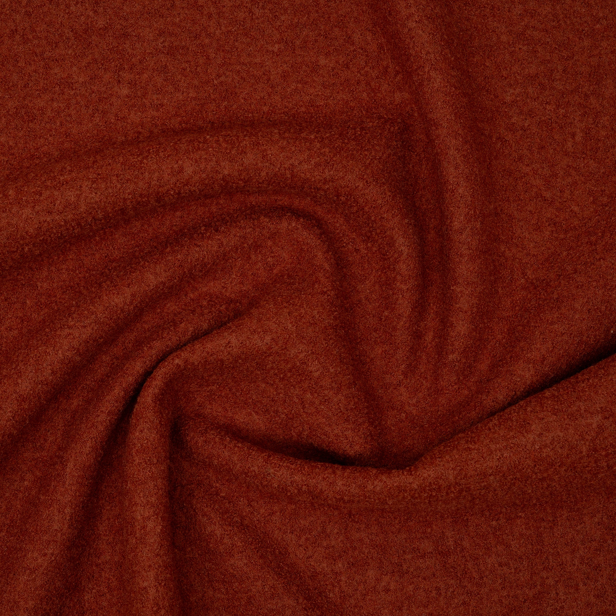 Merinowolle Walk Terracotta | Stoffwerk