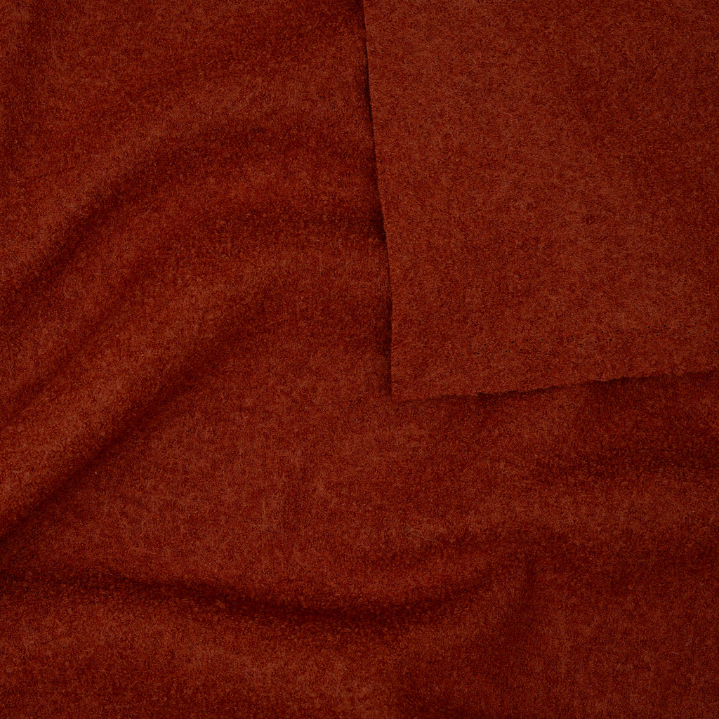 Merinowolle Walk Terracotta | Stoffwerk