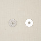 Metallknopf Ziseliert Gestrichelt (28 mm)