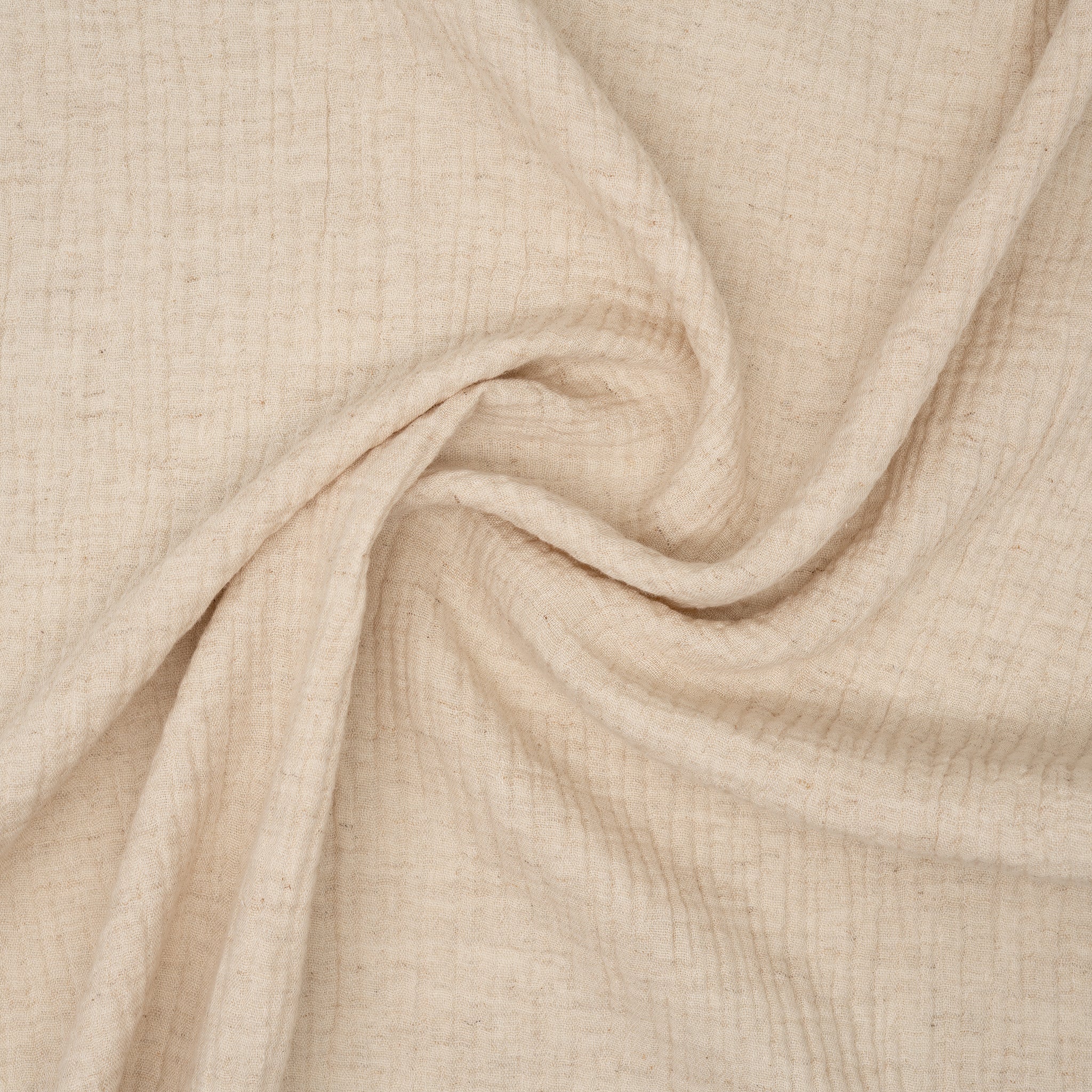 Musselin-Leinenmix Naturbelassen