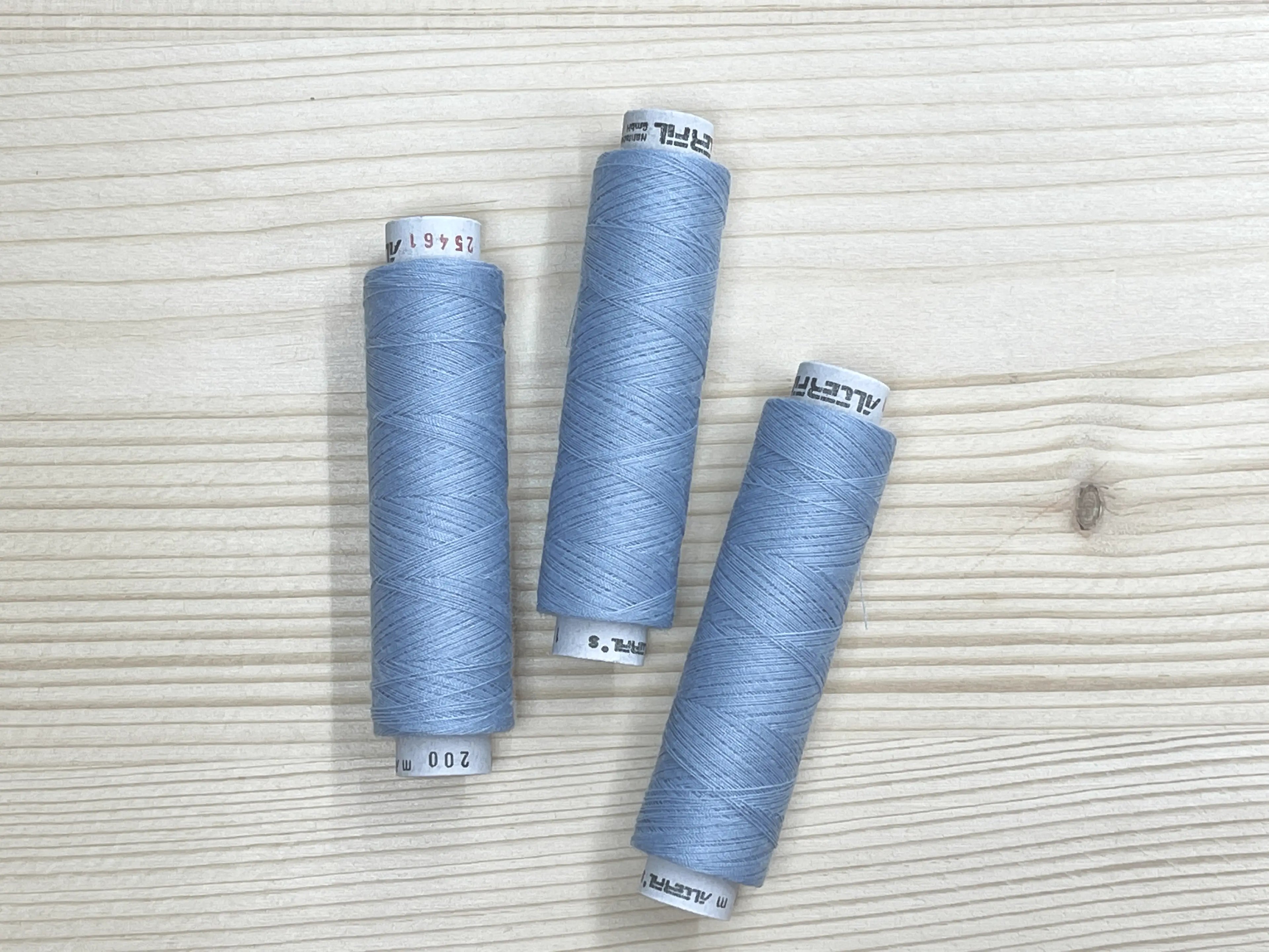 Nähgarn babyblau
