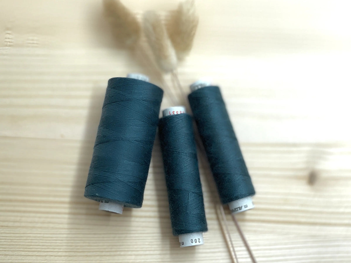 Nähgarn Staubiges Indigo