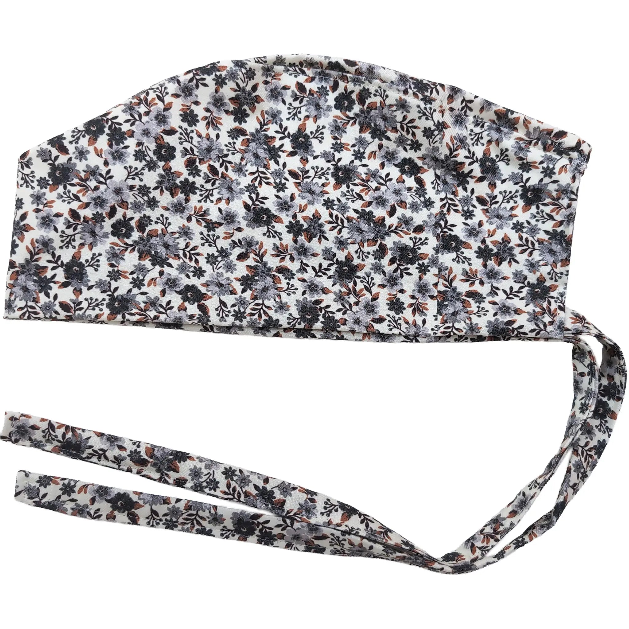 OP-Haube mit Gummi Vintage Grau