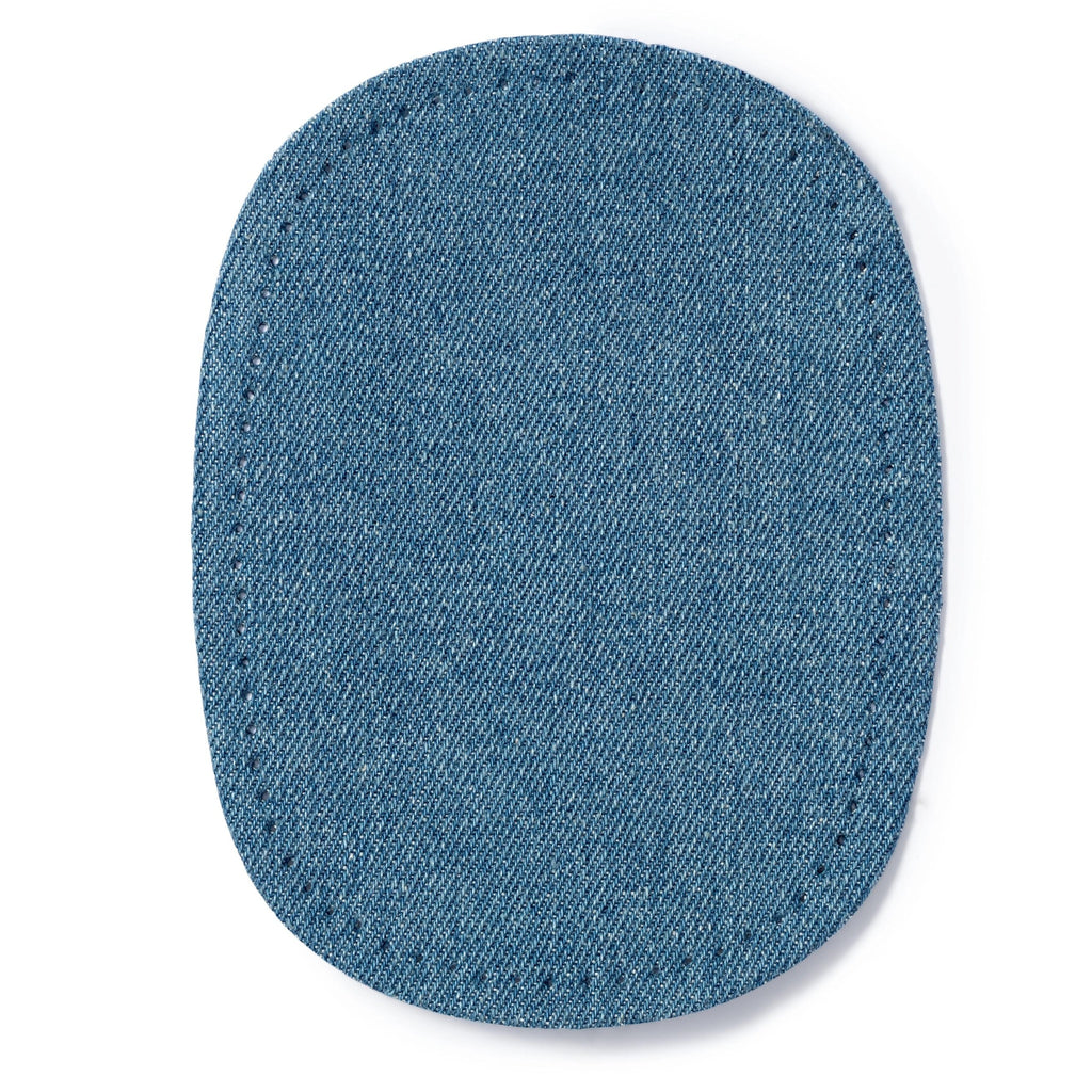 Patches Jeans aufbügelbar mittelblau