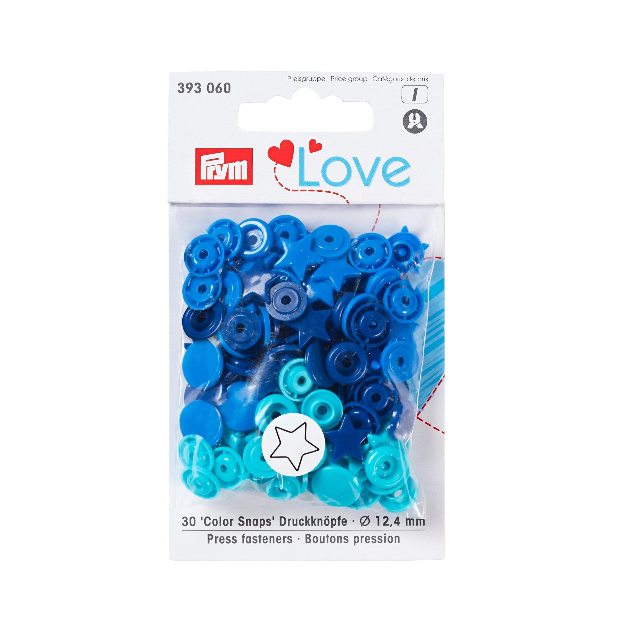 Prym Love Druckknopf Color Stern | Stoffwerk