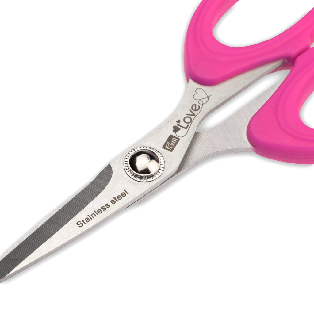 Prym Love Nähschere Micro Serration 13,5 cm pink
