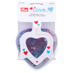 Prym Love Stoff Clips 2,6 cm Herzbox 40 Stück | Stoffwerk