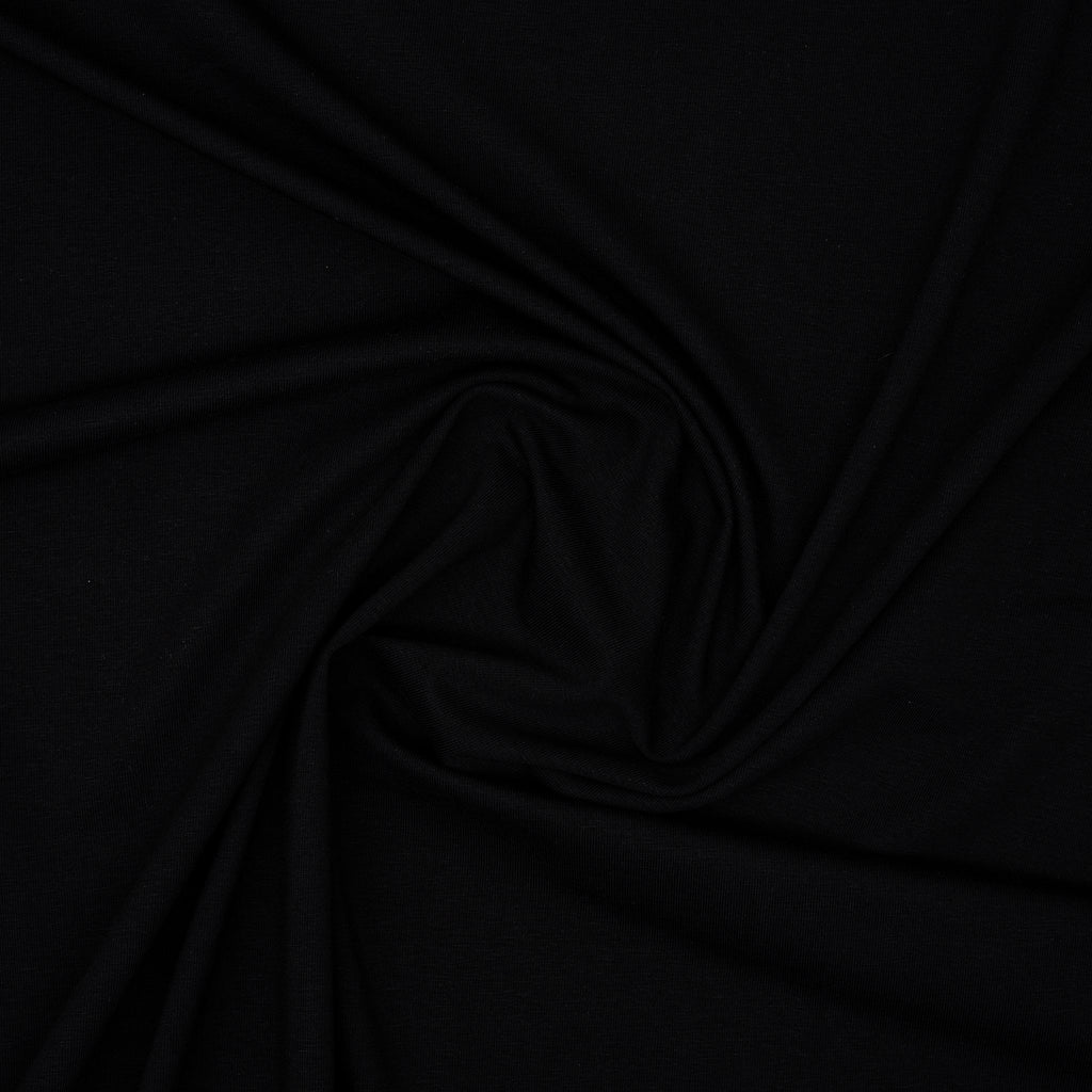 Bio Jersey Schwarz | Stoffwerk