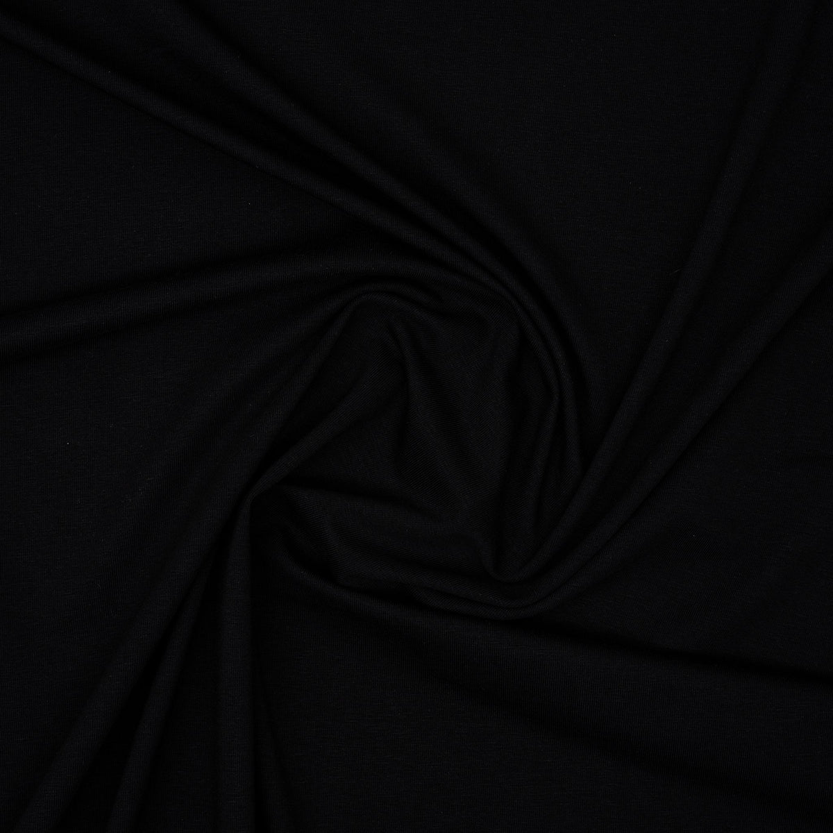Bio Jersey Schwarz | Stoffwerk