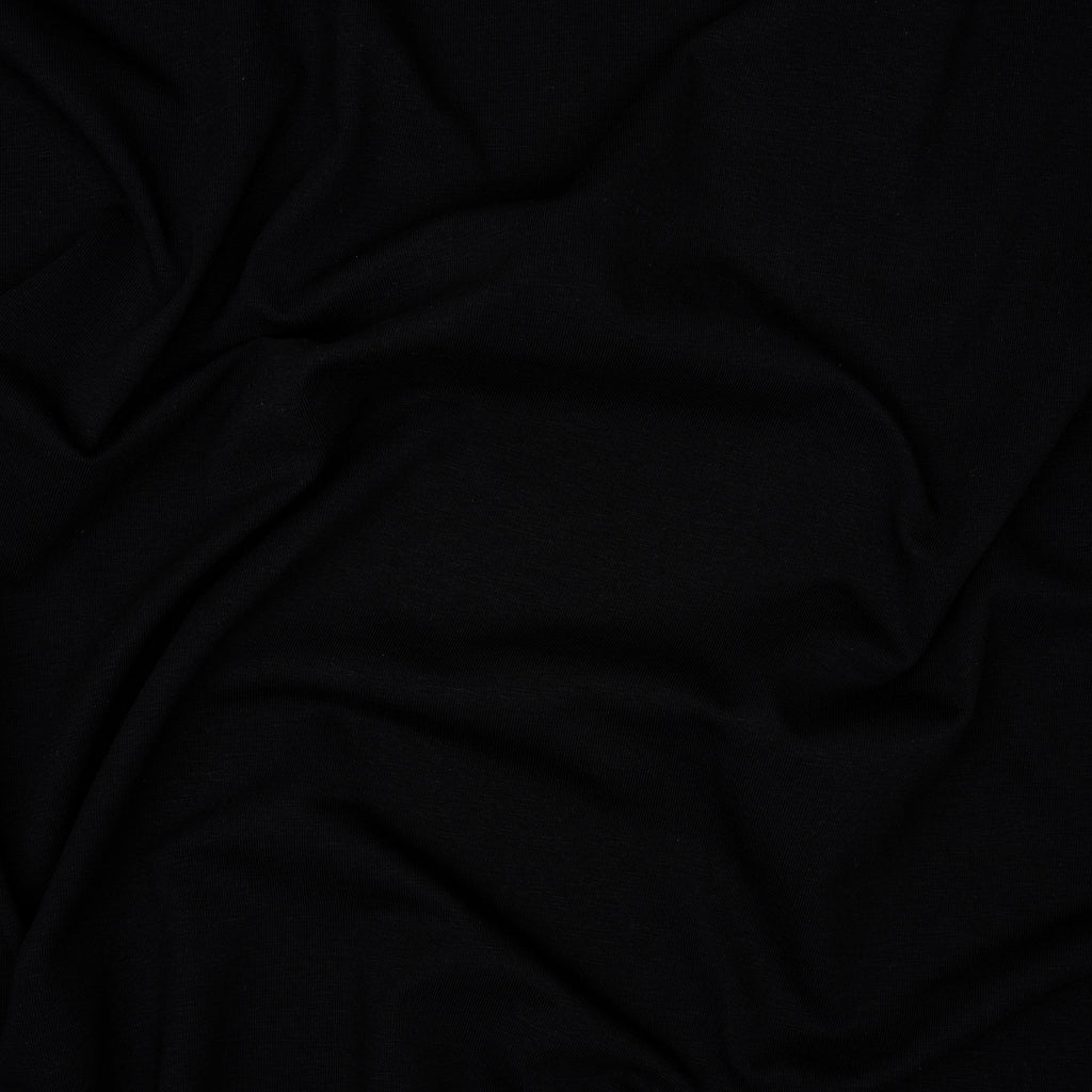 Bio Jersey Schwarz | Stoffwerk