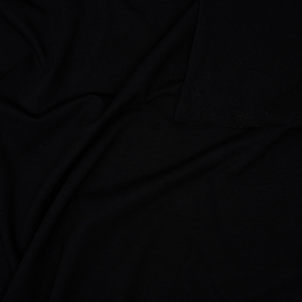 Bio Jersey Schwarz | Stoffwerk