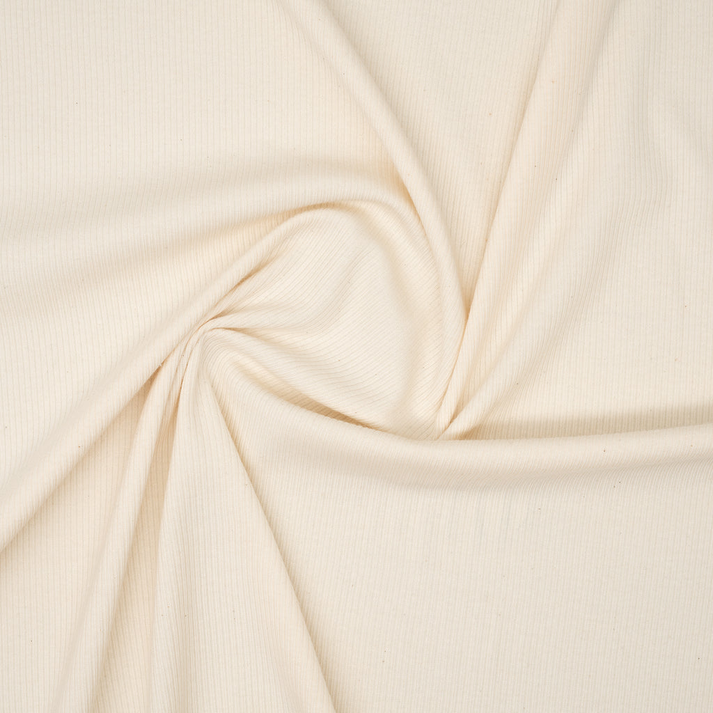 Ripp Jersey Naturbelassen | Stoffwerk