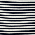 Ripp Jersey Navy Streifen