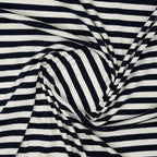 Ripp Jersey Navy Streifen