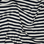 Ripp Jersey Navy Streifen