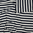 Ripp Jersey Navy Streifen