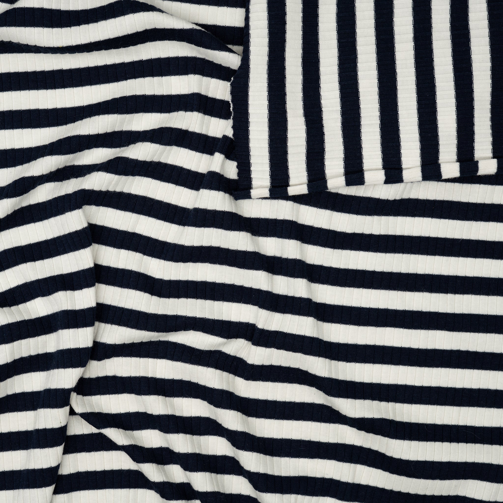 Ripp Jersey Navy Streifen