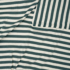 Ripp Jersey Petrol Streifen