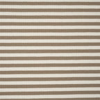 Ripp Jersey Taupe Streifen