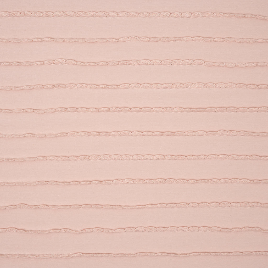 Rüschen Jersey Rauchbabyrosa | Stoffwerk