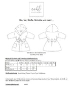 Schnittmuster Bademantel Bernd | Stoffwerk