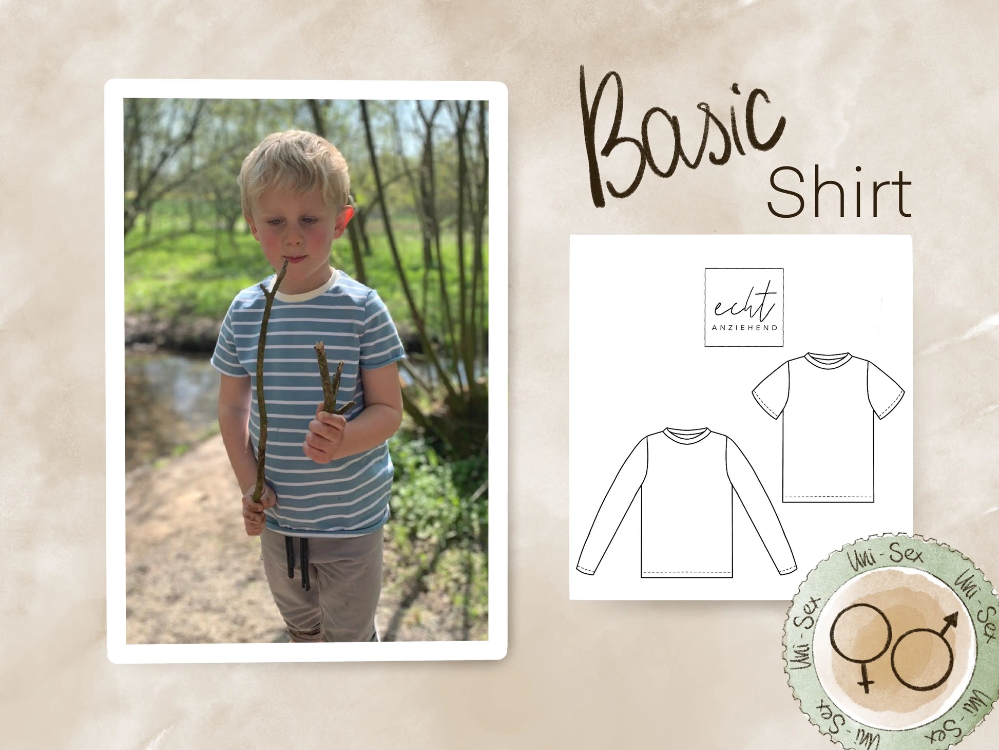 Schnittmuster Basic Shirt