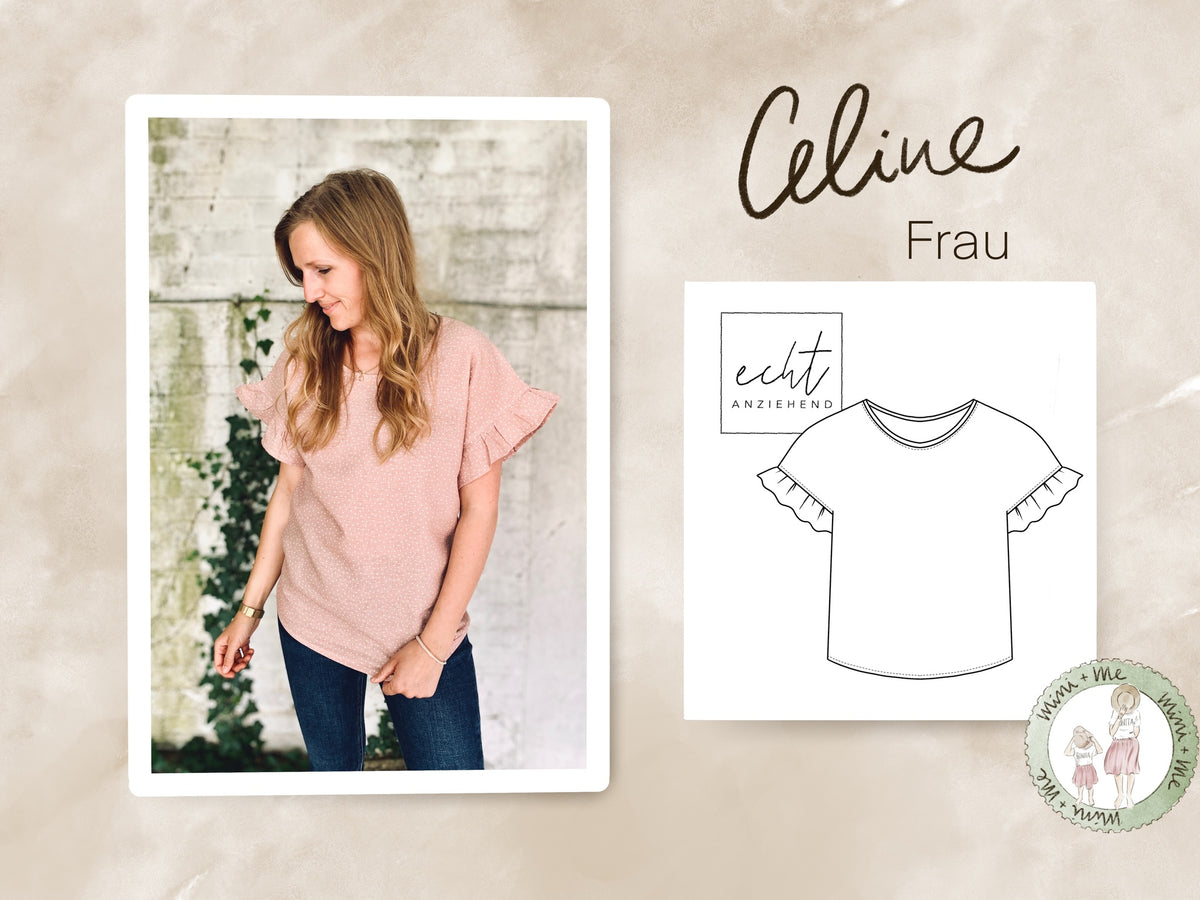 Schnittmuster Bluse Celine