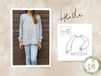 Schnittmuster Bluse Heidi